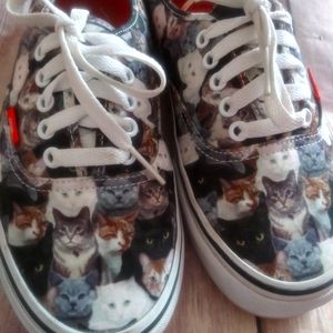 kitty cat vans